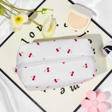 Buy Quilted Floral Makeup Bag for Chic Organization