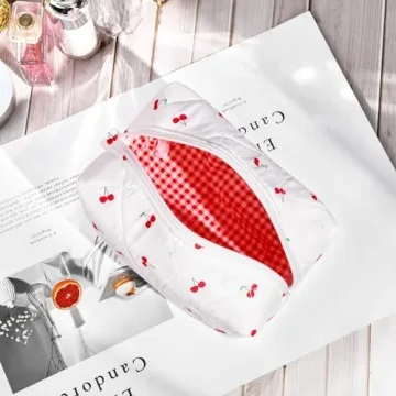 Buy Quilted Floral Makeup Bag for Chic Organization