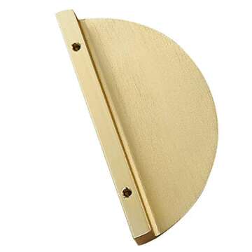 RV77 Decorative Half Circle Drawer Pull Handles