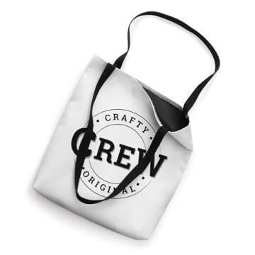 Crafty Crew Original Tote Bag for Craft Clubs and Teams
