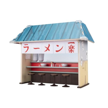 TAMASHII NATIONS Naruto Ichiraku Ramen Set - S.H.Figuarts Collectible Action Figure