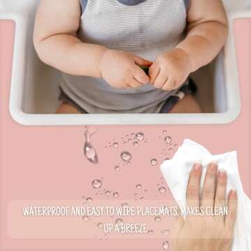 Mintlyfe Silicone Placemat for IKEA Antilop High Chair