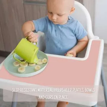 Mintlyfe Silicone Placemat for IKEA Antilop High Chair
