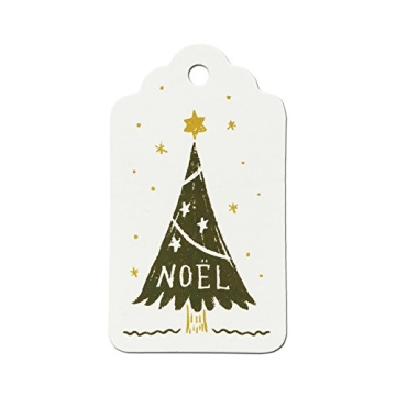 LWR CRAFTS 100 Hang Tags with Cotton Strings for Gifting