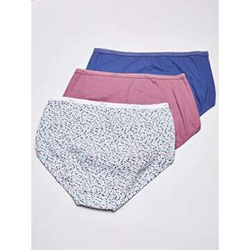 Hanes Women's Cotton Value Pack Briefs Assorted Comfort