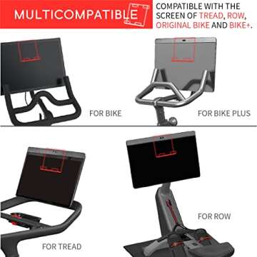 Doubleplus Tablet Holder for Peloton & Home Gym Accessory