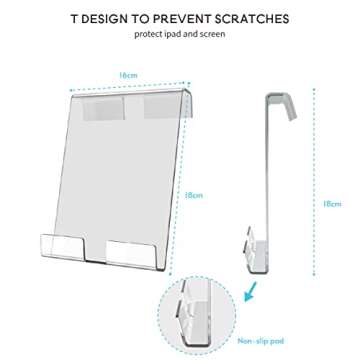 Doubleplus Tablet Holder for Peloton & Home Gym Accessory