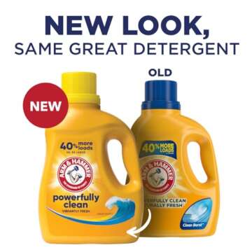 Arm & Hammer Clean Burst Liquid Laundry Detergent - 105 Loads, Fresh Scent, 105 fl oz