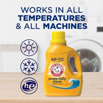 ARM & HAMMER Clean Burst Liquid Laundry Detergent 105 Loads