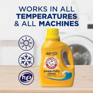 ARM & HAMMER Clean Burst Liquid Laundry Detergent 105 Loads