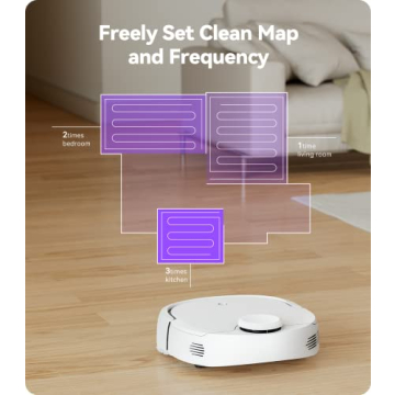 Narwal Mop Robot Vacuum with Self-Cleaning Station, LiDAR Navigation, Carpet Detection - For Hard Floors and Pet Hair