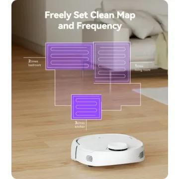 Narwal Mop Robot Vacuum with Self-Cleaning Station, LiDAR Navigation, Carpet Detection - For Hard Floors and Pet Hair