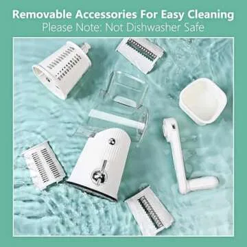 Top 5-in-1 Rotary Cheese Grater for Quick Prep