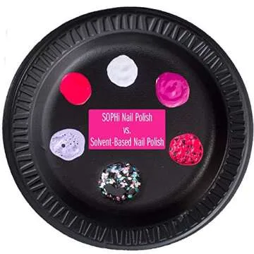 SOPHi Nail Polish, Date Knight, Non Toxic, Safe, Free of All Harsh Chemicals - 0.5 Fluid Ounce