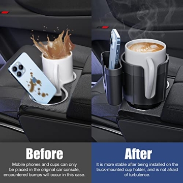 Adjustable Car Cup Holder Expander Fits Hydro Flasks