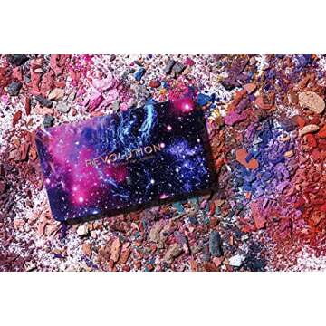 Makeup Revolution Forever Flawless Eyeshadow Palette, Constellation, Matte & Shimmer Shades, 18 Shadows, Cruelty-Free, 0.52 Oz