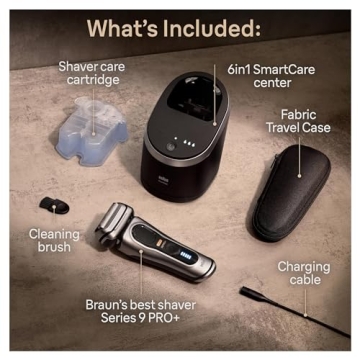 Braun Series 9 PRO+ Electric Razor for Ultimate Shaving Experience