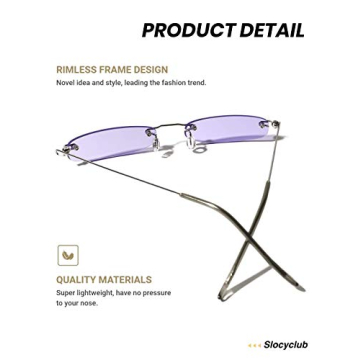 Trendy Slocyclub Vintage Rectangle Skinny Sunglasses Online