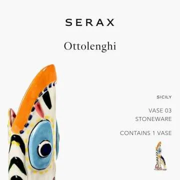 Colorful Serax Flower Vase by Ottolenghi for Home Décor