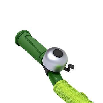 Jetson CoComelon Light-Up Trike, Front and Rear Baskets, Multi-Colored LED Lights, Seatbelt and Bell, Green, Ages 2-4, Medium