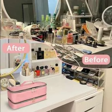 Chelvvg Waterproof Travel Case for Hair Tools - Stylish and Practical