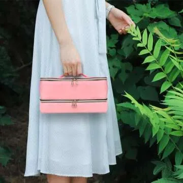 Chelvvg Waterproof Travel Case for Hair Tools - Stylish and Practical