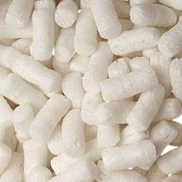 Biodegradable Packing Peanuts Shipping Loose Fill 60 Gallons 8 Cubic Feet
