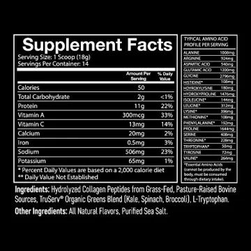 Giant Sports Bone Broth Plus Greens | Organic Super Greens Powder Mix