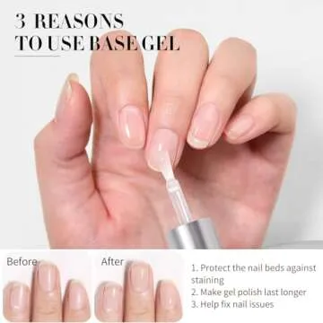 BORN PRETTY 3Pcs Nail Polish Set for Lasting Manicures