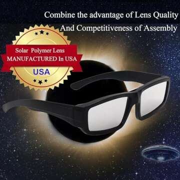 SEIC Solar Eclipse Glasses - Safe Shades for 2024 Viewing
