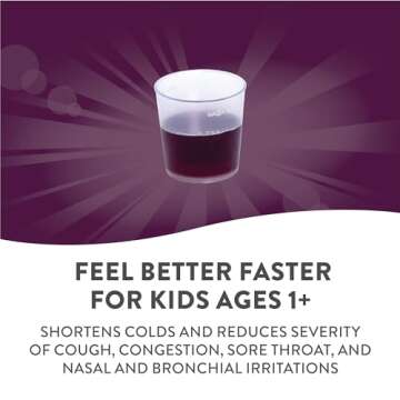 Nature's Way Kids Cold Relief Syrup - Fast & Effective