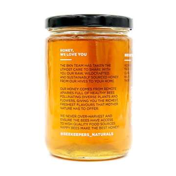 Raspberry Blossom Raw Honey | Pure, Gluten-Free Sweetener