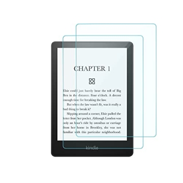 2 Pack Anti Blue Light Glass Screen Protector for Kindle Paperwhite