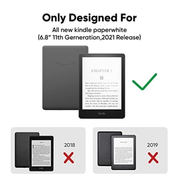 2 Pack Anti Blue Light Glass Screen Protector for Kindle Paperwhite