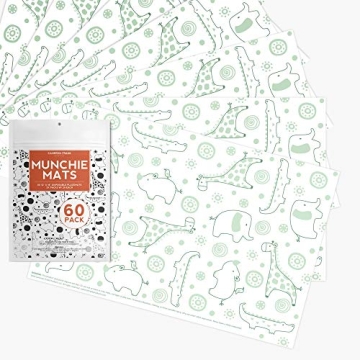 Cameron Frank 60 Disposable Placemats for Easy Dining