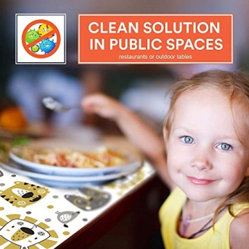 Cameron Frank 60 Disposable Placemats for Easy Dining