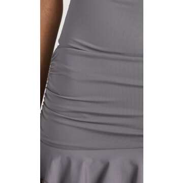 Lioness Women's Oui Oui Mini Dress, Slate, Grey, L