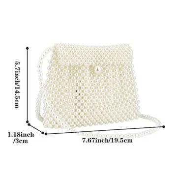 Stylish Pearl Tote Bag for Elegant Evenings