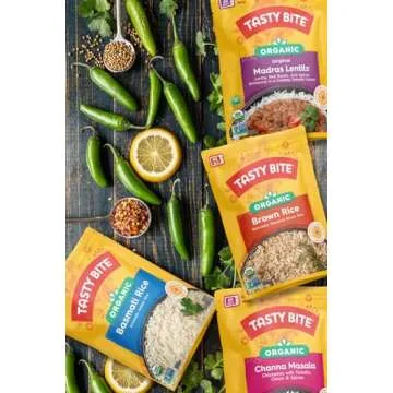 Tasty Bite Organic Channa Masala, Ready to Eat Vegan Meal