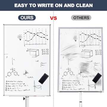 TANKEE Mobile Whiteboard - Adjustable, Portable, Magnetic