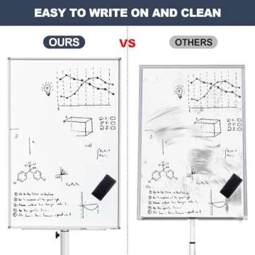 TANKEE Mobile Whiteboard - Adjustable, Portable, Magnetic