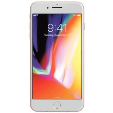 Apple iPhone 8 Plus 256GB, Gold Unlocked (Renewed)