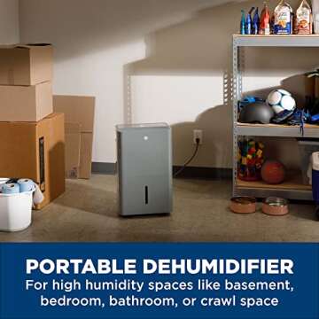 GE 50 Pint Smart Dehumidifier with WiFi Control