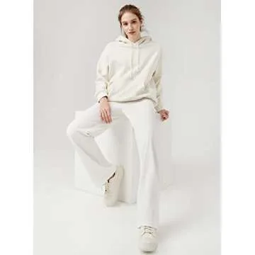 MAGISDU Women's High-Waisted Wide Leg Sweatpants