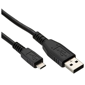 Synergy Digital Camera USB Cable, Compatible with Sony ZV-1 Digital Camera, 3 Ft. MicroUSB to USB (2...
