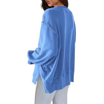 Nirovien Oversized Sweatshirt for Effortless Style