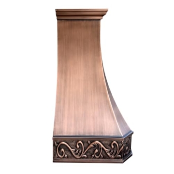 Stunning SINDA Copper Vent Hood for Elegant Kitchens