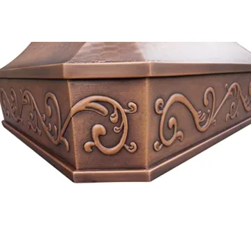 Stunning SINDA Copper Vent Hood for Elegant Kitchens