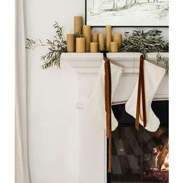 Brown Velvet Ribbon 5/8'' 25 Yards for Christmas Tree, Gift Wrapping, Flower Bouquet, Wreath Decorations, Bow Making