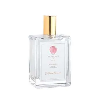 Roseland Story Rose Water 100percent Pure, Organic Mist, Vegan, 3.4 Fl Oz/100 Ml, Steam-Distilled from Fresh Rose Patels, Spray